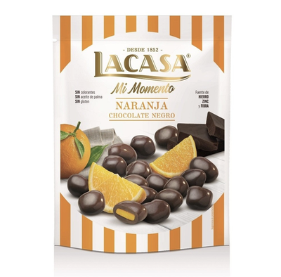 Naranja Bañado en Chocolate Negro